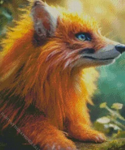 Adorable Red Fox Diamond Painting