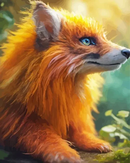 Adorable Red Fox Diamond Painting