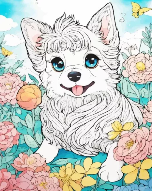 Adorable Westy Diamond Painting