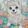 Adorable Westy Diamond Painting