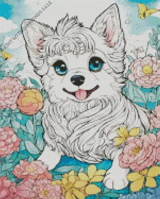 Adorable Westy Diamond Painting