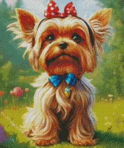 Adorable Yorkshire Diamond Painting