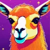 Adorable llama Diamond Painting