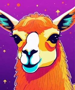 Adorable llama Diamond Painting