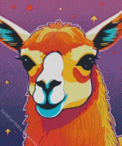 Adorable llama Diamond Painting