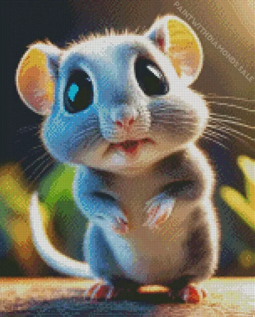 Adorable Mouse Diamond Painting