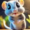 Adorable Mouse Diamond Painting