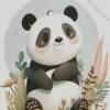 Adorable Panda Diamond Painting