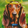 Aesthetic Basset Hound Diamond Painting