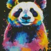 Aesthetic Colorful Bear Diamond Painting