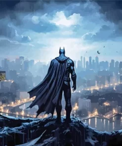 Aesthetic Batman The Dark Knight Diamond Painting