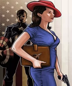 Agent Carter Art Diamond Painting