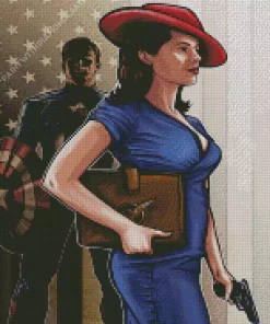 Agent Carter Art Diamond Painting