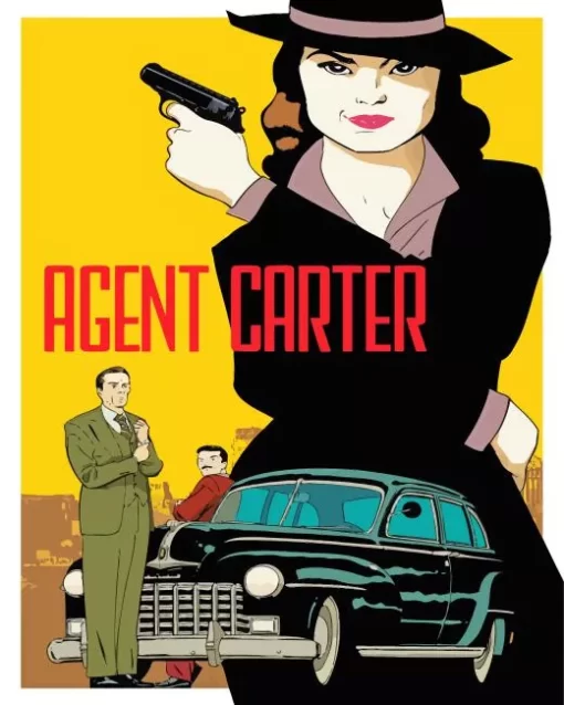 Agent Carter Marvel Universe Diamond Painting