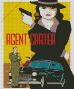 Agent Carter Marvel Universe Diamond Painting