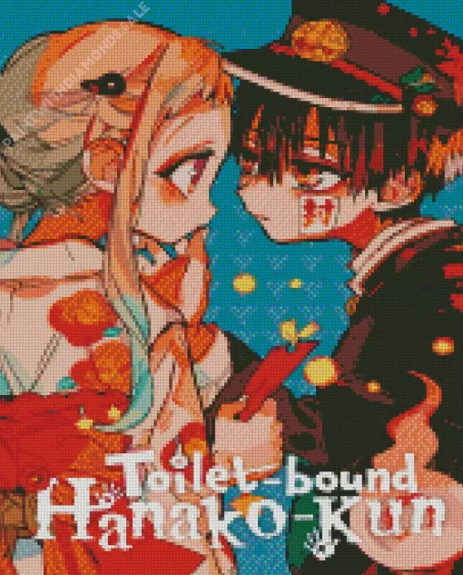 Anime Poster Toilet Bound Hanako Kun Diamond Painting