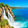 Antalya Duden waterfall Diamond Painting