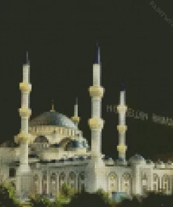 Antalya Mosque Diamond Painting