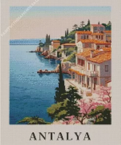 Antalya Poster Diamond Painting