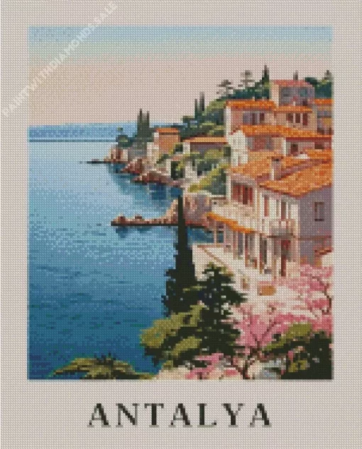 Antalya Poster Diamond Painting