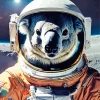 Astronaut Koala Diamond Painting