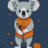 Autumn Koala Diamond Painting