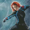 Avengers Black Widow Diamond Painting