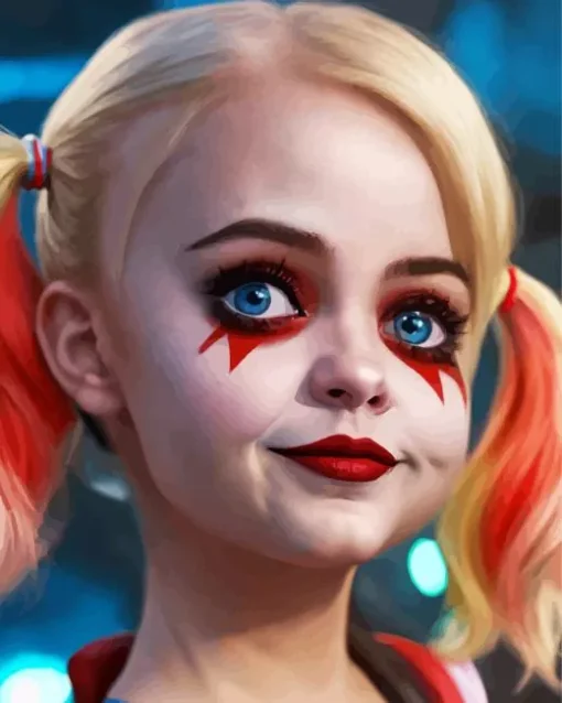 Baby Harley Quinn Diamond Painting