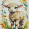 Baby Lamb Animal Diamond Painting