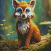 Baby Red Fox Diamond Painting