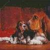 Basset Hound Puppy Diamond Painting