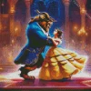 Beauty And The Beast Art Diamond Painting