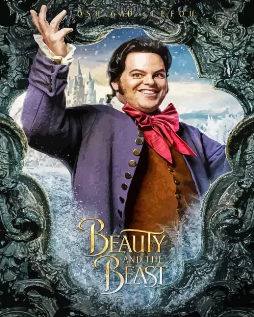 Beauty And The Beast Josh Gad Diamond Painting