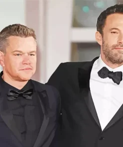 Ben Affleck And Matt Damon Diamond Painting