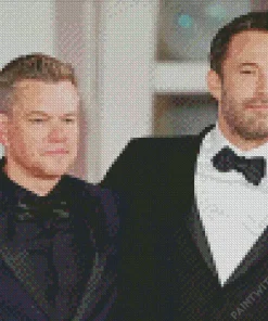 Ben Affleck And Matt Damon Diamond Painting