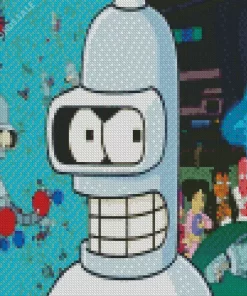 Bender Futurama Diamond Painting