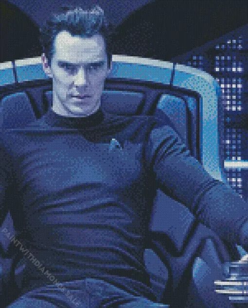 Benedict Cumberbatch Star Trek Diamond Painting