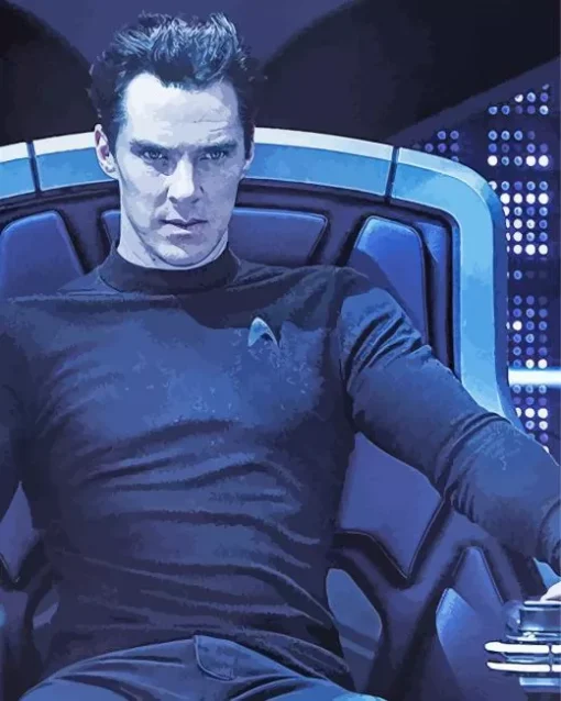 Benedict Cumberbatch Star Trek Diamond Painting