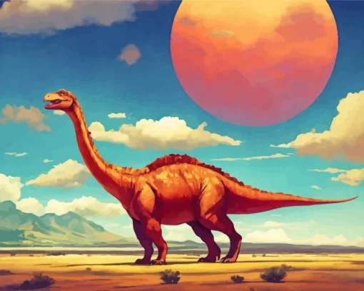 Big Dinosaur Diamond Painting