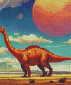 Big Dinosaur Diamond Painting