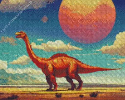 Big Dinosaur Diamond Painting