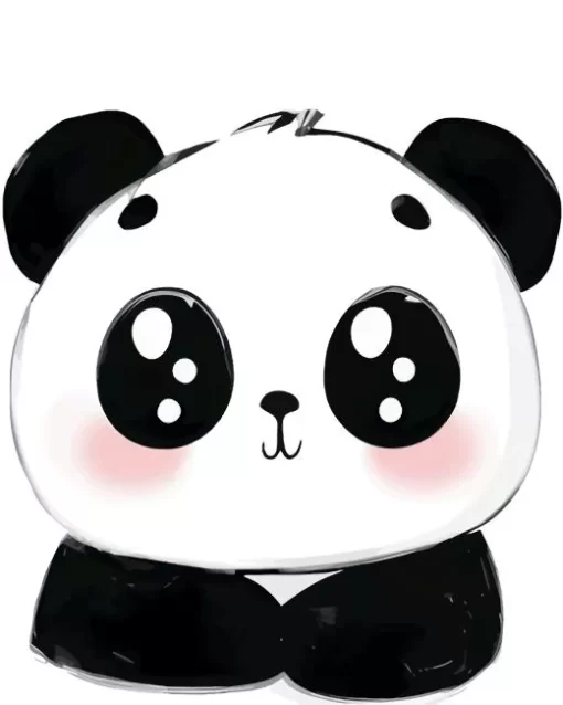 Big Eyes Cute Panda Diamond Painting