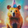 Birthday Guinea Pig Diamond Painting