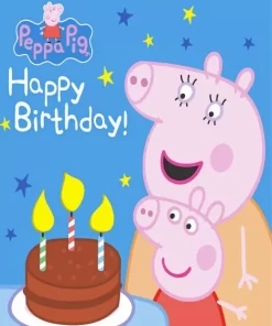 Birthday Of Peppa Diamond Painting