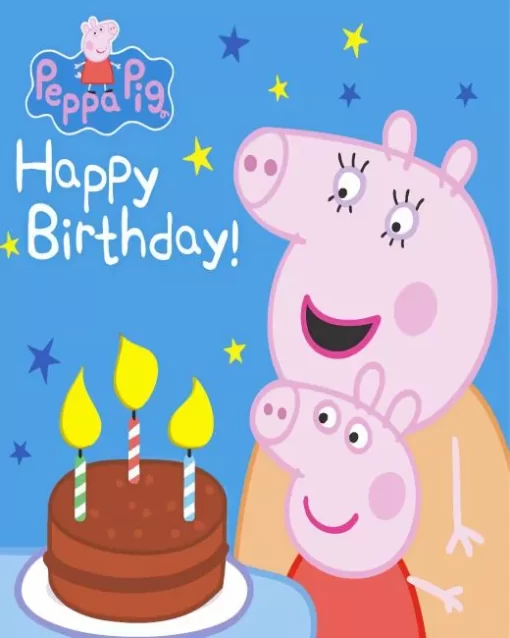 Birthday Of Peppa Diamond Painting