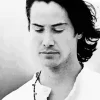 Black And White Keanu Reeves Diamond Painting