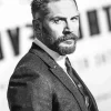 Black And White Tom Hardy Diamond Painting