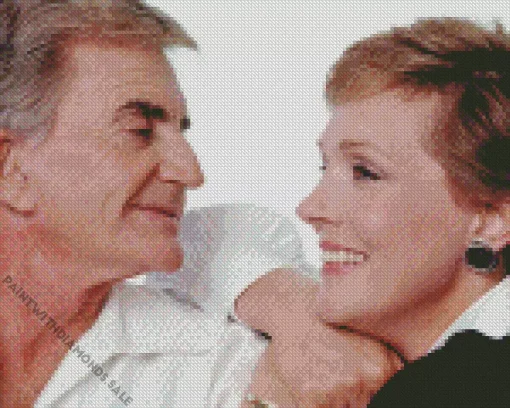 Blake Edwards And Julie Andrews Diamond Painting