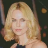 Blonde Charlize Theron Diamond Painting