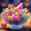 Bowl Of Candies Diamond Painting